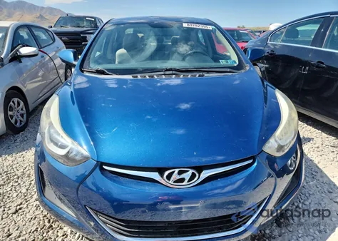 2016 Hyundai Elantra Se from USA, damaged, VIN KMHDH4AE5GU493006